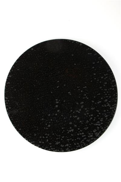 Тарелка плоская BLACK MOSS фарфор, d 270 мм, h 24 мм, черный Porland 187827 BLACK MOSS