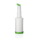 Бутылка для сиропа с зеленой крышкой 950мл., полипропилен, Henry Food PBA-10G