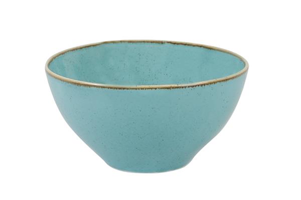 Салатник TURQUOISE фарфор, 550 мл, d 140 мм, h 70 мм, бирюзовый Porland 363914 бирюзовый