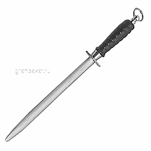 Мусат; L=31см; металлич.,черный MATFER 125042