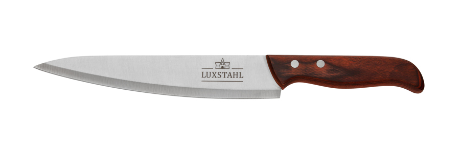 Нож поварской 196 мм Wood Line Luxstahl