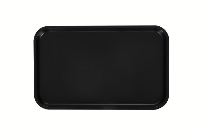 Поднос столовый 530х330 мм черный Luxstahl (BLACK SB-101)
