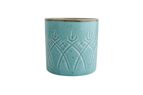 Чаша TURQUOISE CHRISTINA фарфор, 230 мл, d 75 мм, h 75 мм, бирюзовый Porland 42CR23 бирюзовый