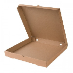 Коробка для пиццы 450х450х40мм картон крафт Картонно-тарный комбинат 25 шт