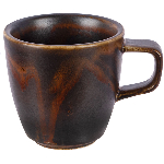 Чашка кофейная «Мак»; фарфор; 100мл; D=65мм, H=62мм; медный Kunstwerk ZA0011-2.5-d