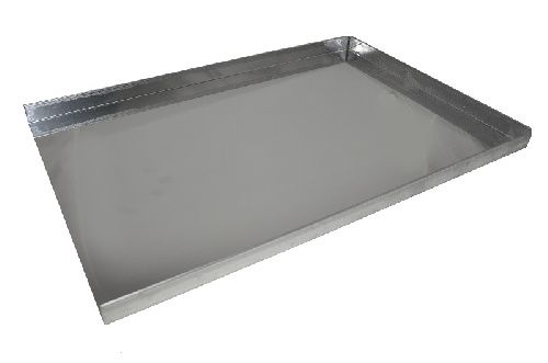 Противень 600х400 мм. h=30 мм. (3 борта) нерж. 0,8мм MGsteel /1/
