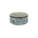 Салатник RAK Porcelain Peppery круглый штабелируемый 300 мл, d 100 мм, голубой цвет BACS01PBL