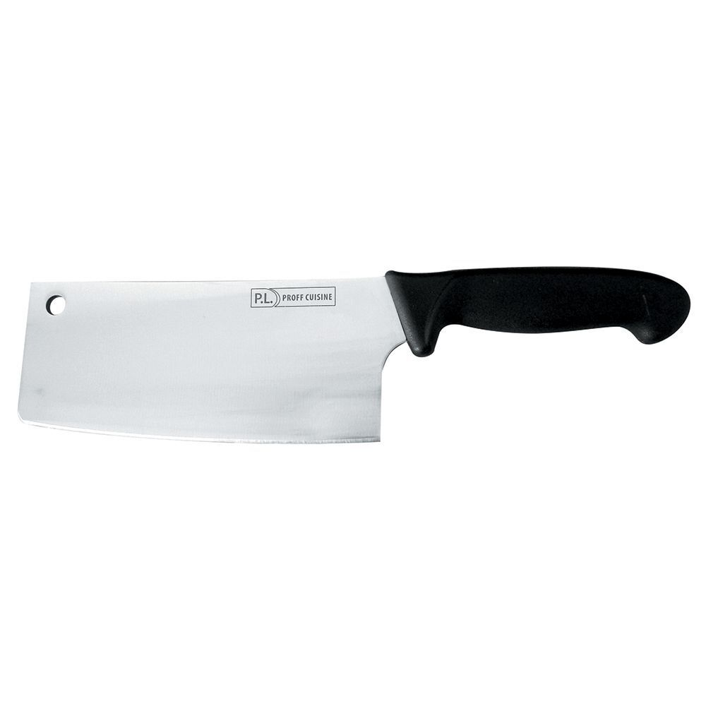 Топорик PRO-Line для рубки мяса 200 мм, пластиковая черная ручка, P.L. Proff Cuisine KB-2288-200-BK101-RE