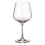 Бокал для вина «Стрикс» стекло 600мл D=105 H=215 мм прозр. Crystal Bohemia 91L/1SF73/0/00000/600-664