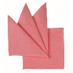 Салфетки бумажные розовые 240х240 мм УпакСнаб 400 шт
