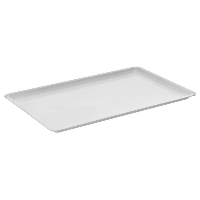 Поднос для подачи 410*260 мм. поликарбонат, белый б/крышки  Gastroplast /1/24/