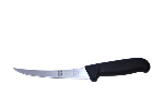 Нож обвалочный 130/260 мм. изогнутый (гибкое лезвие) черный SAFE Icel /1/6/ 28100.3857000.130
