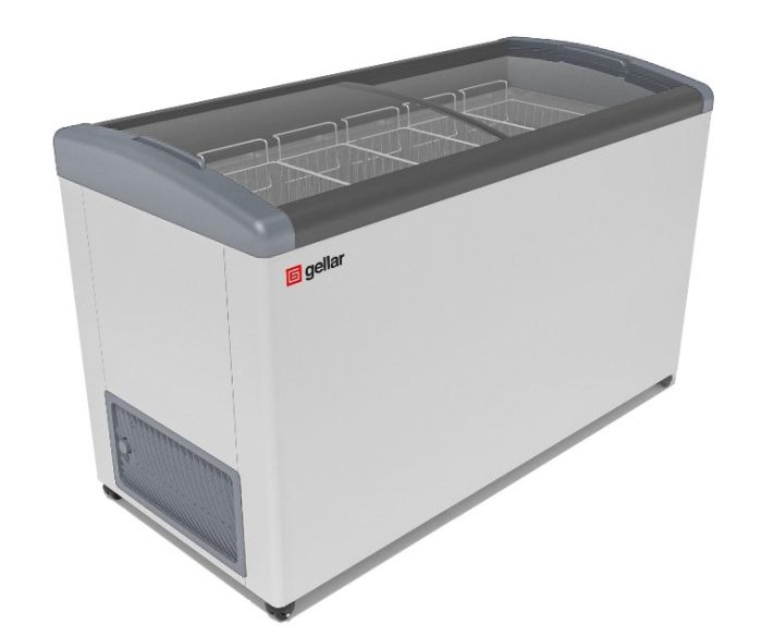 Морозильный ларь Frostor FG 500 E серый (R134a)