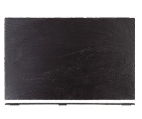 Блюдо д/подачи прямоуг.; сланец натур.; H=0.5,L=50,B=30см Sunnex MSL5030
