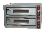 Печь для пиццы электрическая 2-камерная с подом 920х620 мм Kocateq F2/9262EAV T