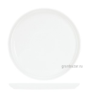 Тарелка д/пиццы фарфор; D=30,H=2.2см ДФЗ 6C0007