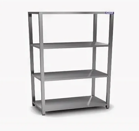 Стеллаж 4 полки Камик 1100х600х1800 мм (полки сталь aisi 430)