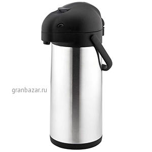 Термос; сталь нерж.,пластик; 3л Sunnex C10008B-3B