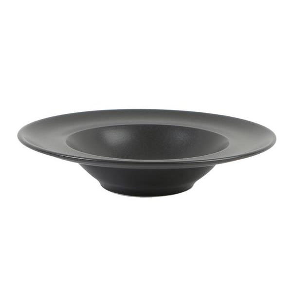 Тарелка глубокая с римом 310 мм Porland 173931 BLACK