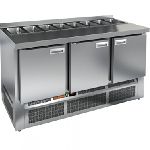 Стол холодильный для салатов (Саладетта) Hicold SLE1-111GN (1/3) (без крышки)