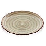 Тарелка Avanos Terra круглая d=270 мм., плоская, фарфор, цвет коричневый, Gural Porcelain NBNEO27DU50TPK