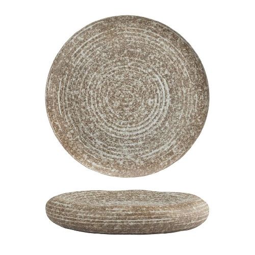 Блюдо круглое Brown Untouched Taiga d 147 мм h26 мм P.L. Proff Cuisine 23-796-2BROWN B