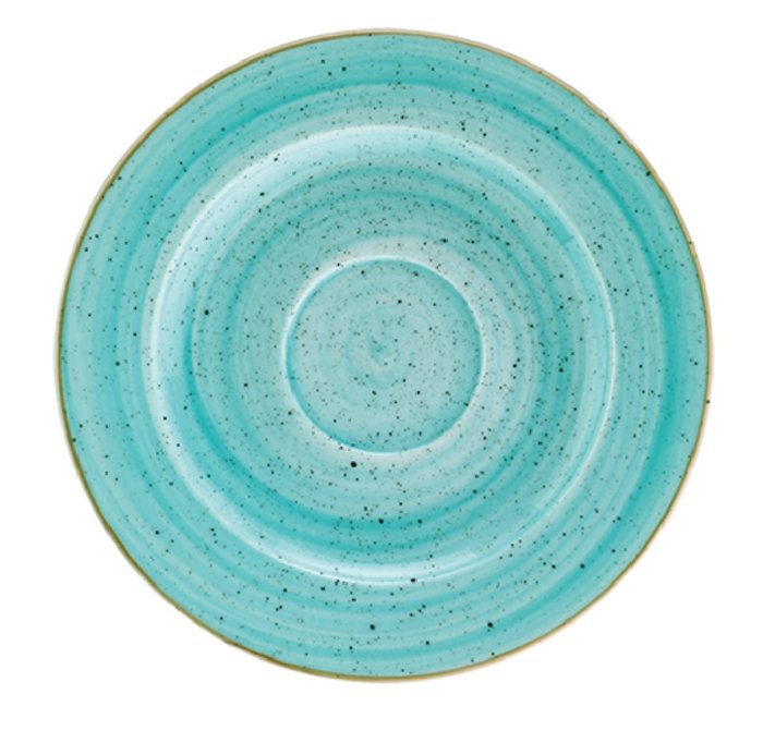 Блюдце Aqua Aura 160 мм, голубой Bonna AAQ RIT 01 CT