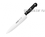 Нож поварской «Универсал» сталь нерж.,полиоксиметилен; L=20см; черный Arcos 284804