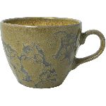 Чашка чайная «Аврора Революшн Гранит»; фарфор; 228мл; D=90мм; коричнев., бежев. Steelite 1779 X0021