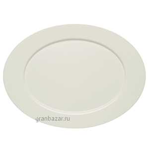 Блюдо овал. «Пьюрити»; фарфор; L=33см; белый Bauscher 69 2033