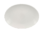 Тарелка овальная Vintage 360х270 мм., плоская, фарфор,цвет белый, RAK VNNNOP36WH