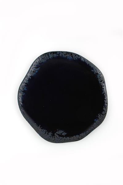 Тарелка волнообразная ROOT BLUE фарфор, d 210 мм, h 10 мм, синий Porland 186421 ROOT BLUE