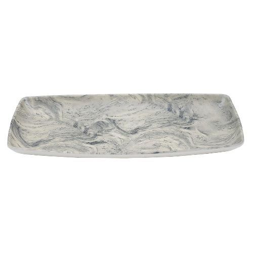 Блюдо Streamer Grey 294х143х30 мм прямоуг. пластик меламин P.L. Proff Cuisine JW72011-TAI