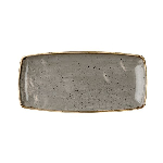 Блюдо сервировочное Stonecast 295х150 мм, без борта, Peppercorn Grey Churchill SPGSOP111