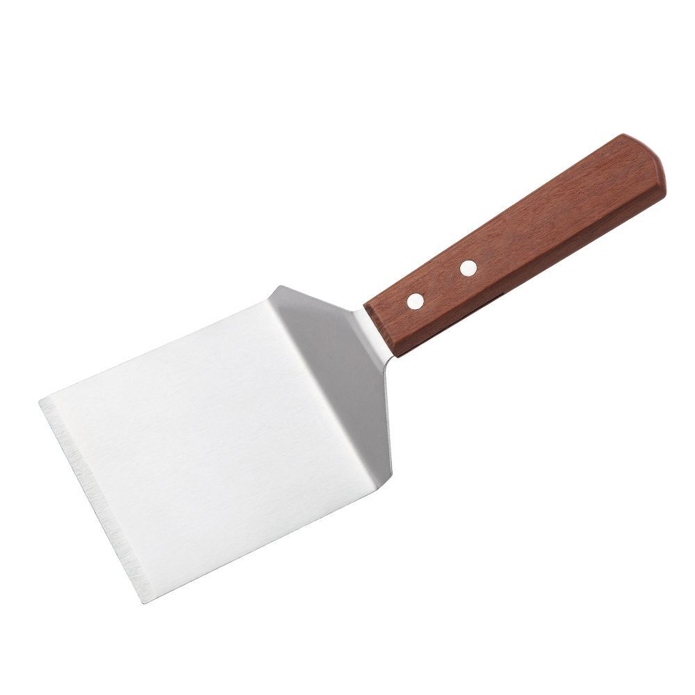 Лопатка 104х95 мм 258 мм нерж. с дерев. ручкой P.L. Proff Cuisine MCY21