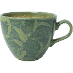 Чашка чайная «Аврора Революшн Джейд»; фарфор; 350мл; D=105мм; зелен., бежев. Steelite 1781 X0019