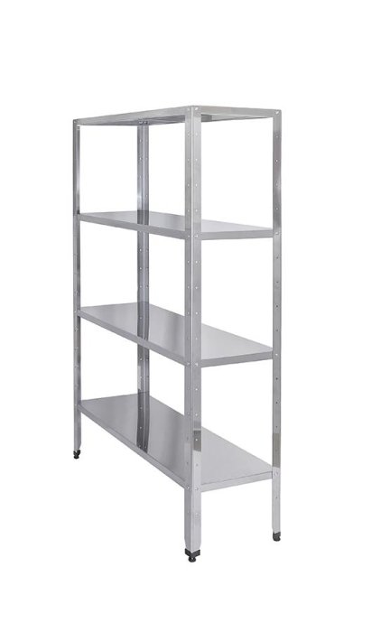 Стеллаж кухонный Luxstahl СР-1800х1000х300/4 нерж