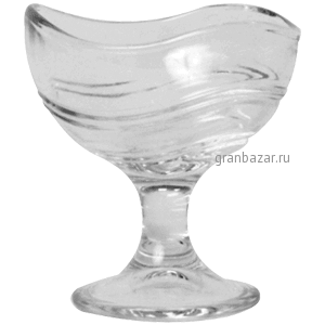 Креманка «Акапулько джуниор»;стекло;160мл;D=95/65,H=100,L=25мм;прозр. Bormioli Rocco 134080M02321990
