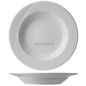 Тарелка глубокая «Атлантис»; фарфор; 800мл; D=30,H=5см; белый Lilien Austria ATL1930