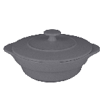 Емкость для запекания и подачи Chef's Fusion круглая, D=160 мм., 0.47 л., фарфор, серый, RAK CFRD16GY