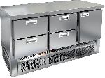 Стол холодильный HICOLD GNE 221/TN О без борта