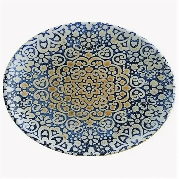 Блюдо овальное Alhambra 250 мм, без борта Bonna ALH MOV 25 OV