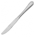 Нож столовый «Перле»; сталь нерж.; L=215/115,B=4мм; металлич. Eternum 302-5