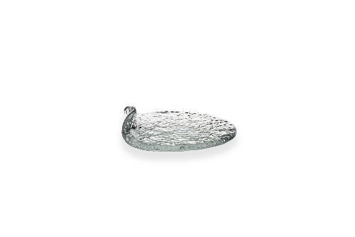 Тарелка для сыра Hammered d 150 мм h 25 мм, стекло, прозрачная, ArdaCam
