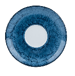 Блюдце с декором «Аида»; фарфор; D=145мм; синий Lubiana 0461 7355/1
