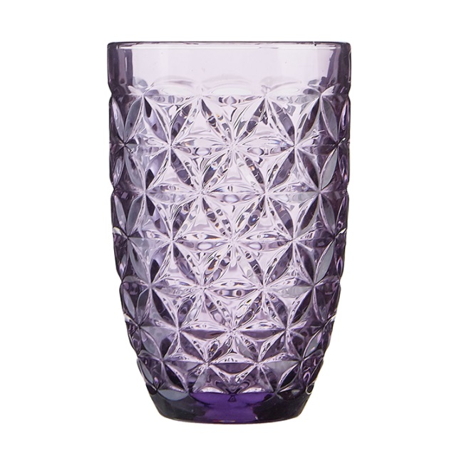 Хайбол; стекло; 400мл; D=84, H=130мм; фиолет. Probar 3788-1purple