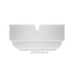 Пепельница «Штутгарт»; фарфор; D=9.1,H=4.5см; белый Bauscher 55 7500