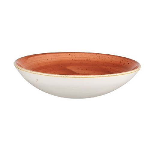 Тарелка глубокая 248 мм 1,13л, без борта, Stonecast, цвет Spiced Orange Churchill SSOSEVB91