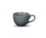 Чашка чайная Corone Colore 180 мл 85х60 мм серая фарфор