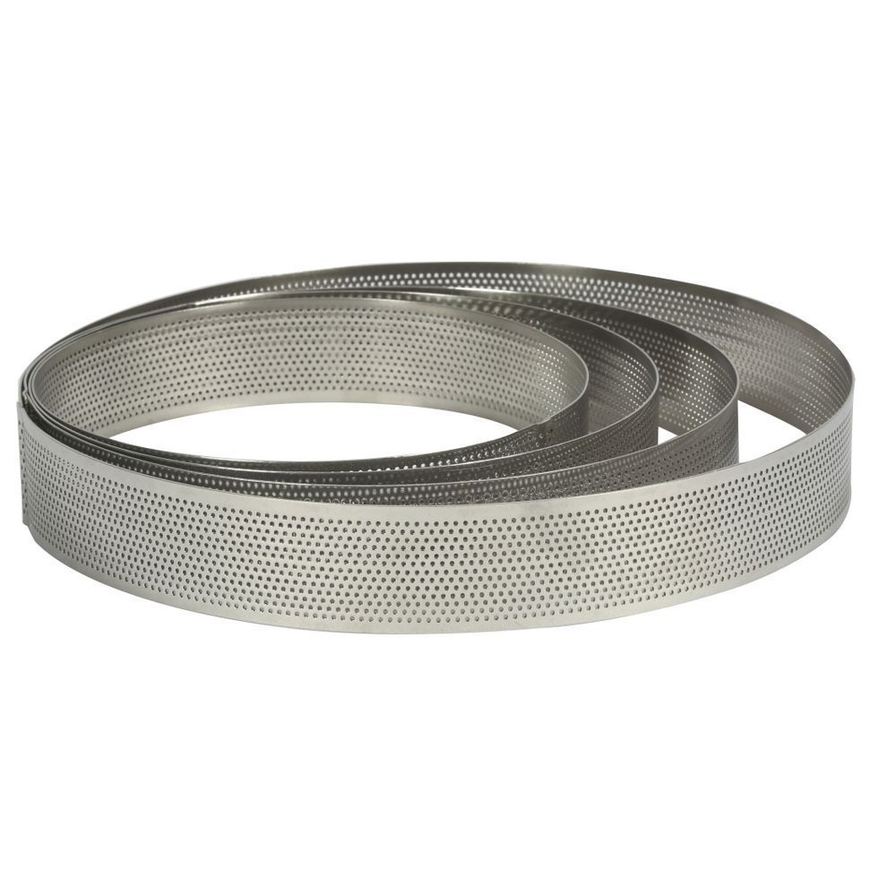 Форма круглая перфорированная d 180 мм, h 35 мм, P.L. Proff Cuisine CRR183P